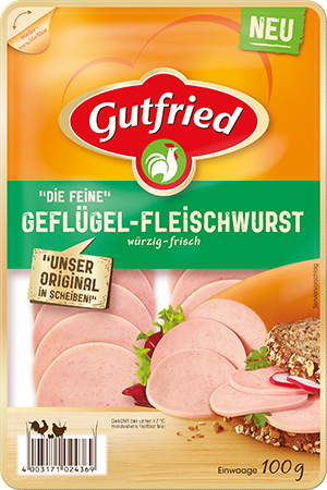Geflügel-Fleischwurst "Die Feine"